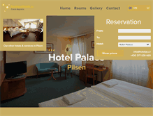 Tablet Screenshot of hotelpp.cz